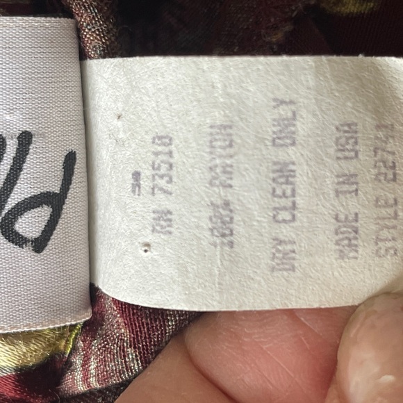 Wide leg colored palazzo pants  by F. L. Malik Size Small Flowy Legs - Picture 7 of 7